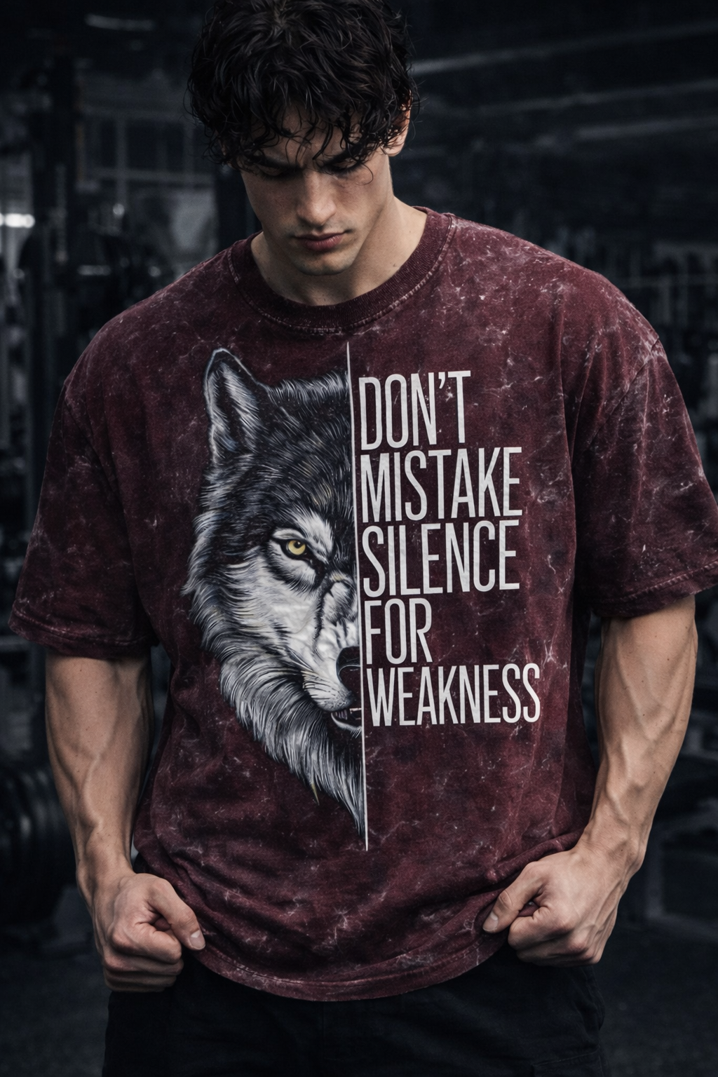 Lone wolf tee